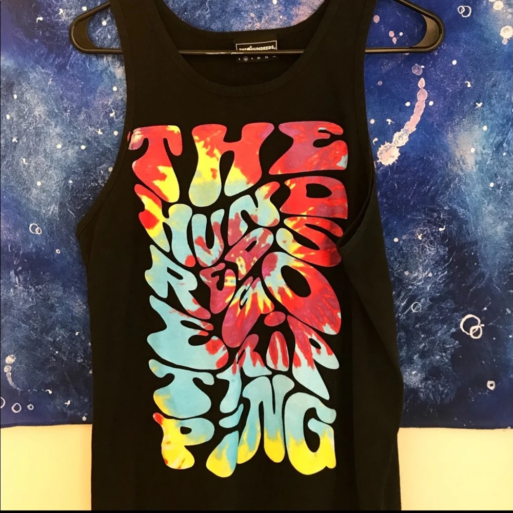 The Hundreds tie dye tank